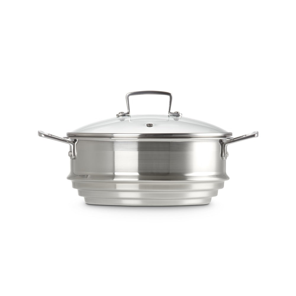 Le Creuset Acciaio Inox Cestello Cottura A Vapore In Acciaio Inox