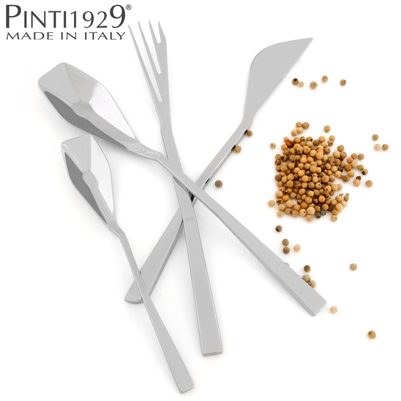 Pintinox Alberi D Inverno Servizio Posate In Acciaio Inox Set 24 Pz