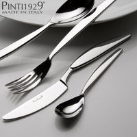 Pintinox Goccia Servizio Posate In Acciaio Inox Forgiato Set 24 Pz