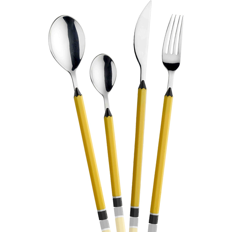 Pintinox Matite Servizio Posate In Acciaio Inox Set 24 Pz