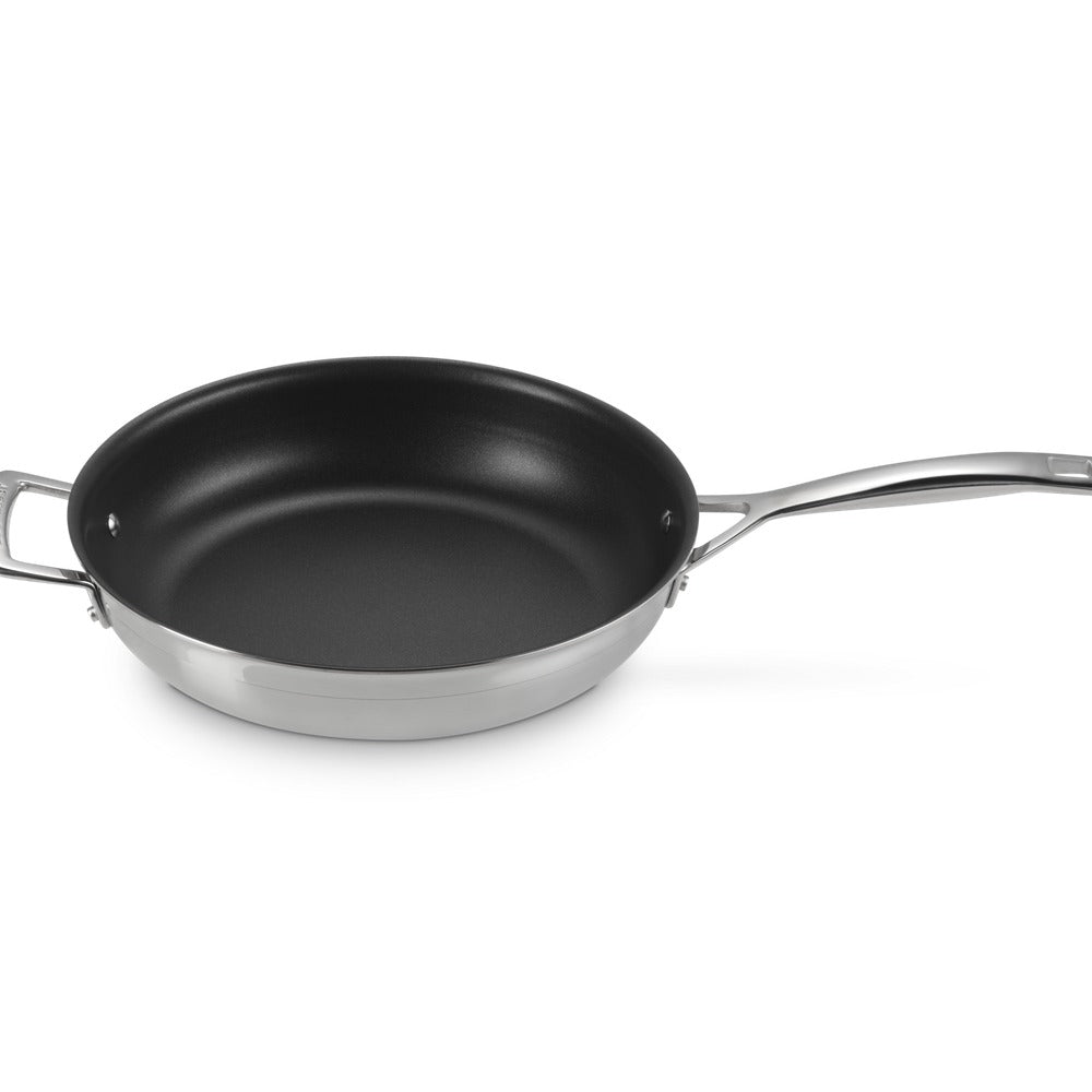 Le Creuset Acciaio Inox Padella Bassa Antiaderente In Acciaio Inox