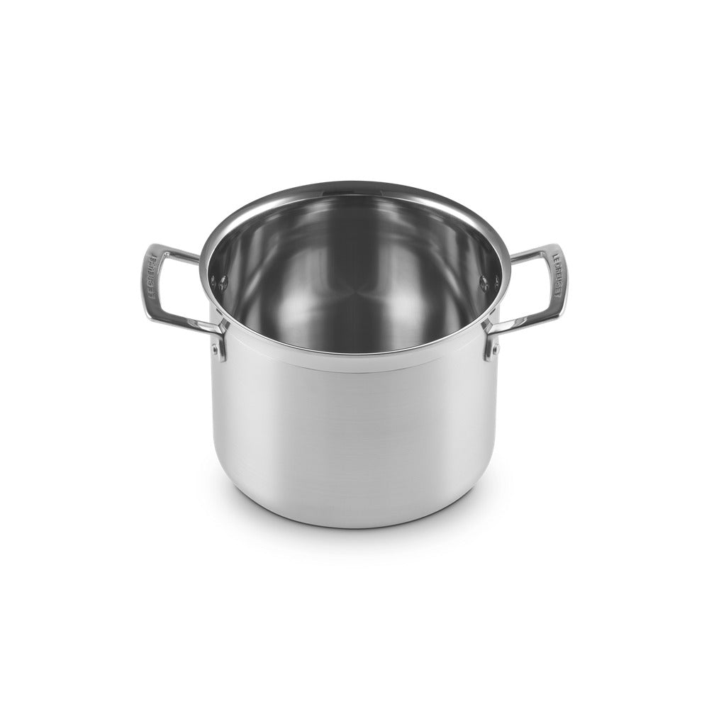 Le Creuset Acciaio Inox Pastaiola Casseruola Alta Con Scolapasta In Acciaio Inox 3-Ply