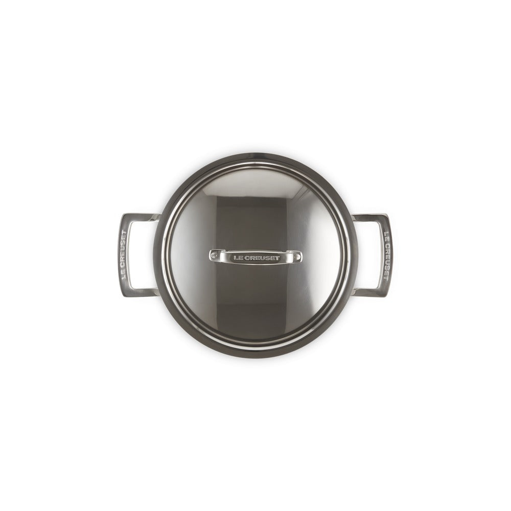 Le Creuset Acciaio Inox Casseruola Alta Con Coperchio In Acciaio Inox