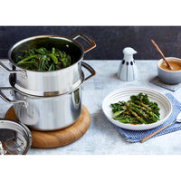Le Creuset Acciaio Inox Casseruola Alta Con Coperchio In Acciaio Inox