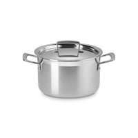 Le Creuset Acciaio Inox Casseruola Alta Con Coperchio In Acciaio Inox