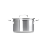 Le Creuset Acciaio Inox Casseruola Alta Con Coperchio In Acciaio Inox