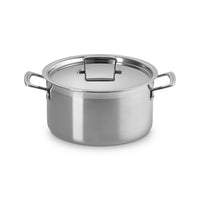 Le Creuset Acciaio Inox Casseruola Alta Con Coperchio In Acciaio Inox