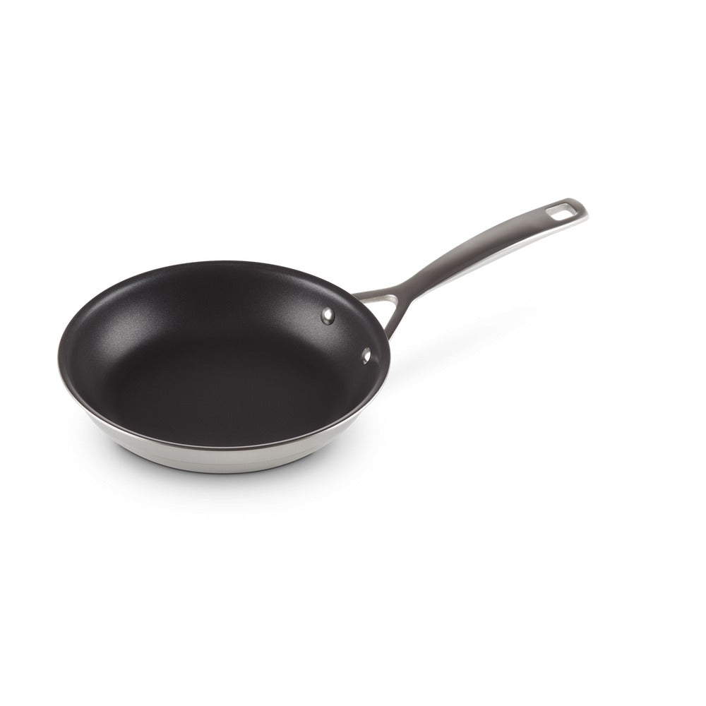 Le Creuset Acciaio Inox Padella Bassa Antiaderente In Acciaio Inox