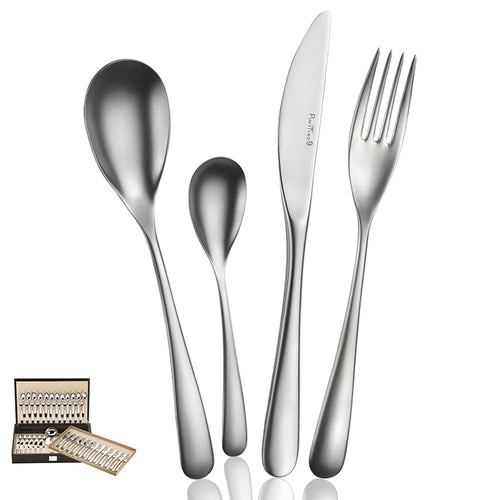 Pintinox Swing Servizio Posate In Acciaio Inox Set 75 Pz