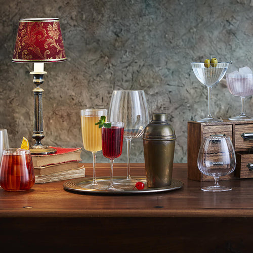 75 Cl Bormioli Luigi Speakeasies Calice Gin Tonic In Vetro Set 6 Pezzi