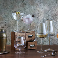 27 Cl Bormioli Luigi Speakeasies Calice Cocktail In Vetro Set 6 Pezzi