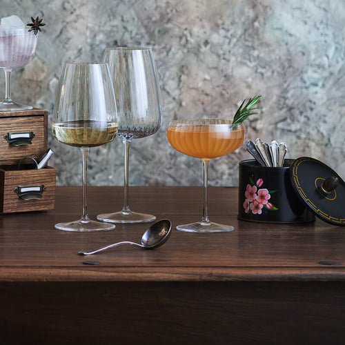 30 Cl Bormioli Luigi Speakeasies Coppa Champagne In Vetro Set 6 Pezzi