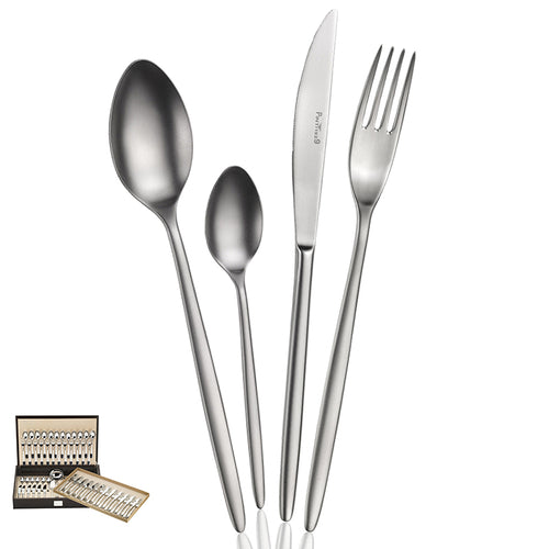 Pintinox Olivia Servizio Posate In Acciaio Inox Set 75 Pz