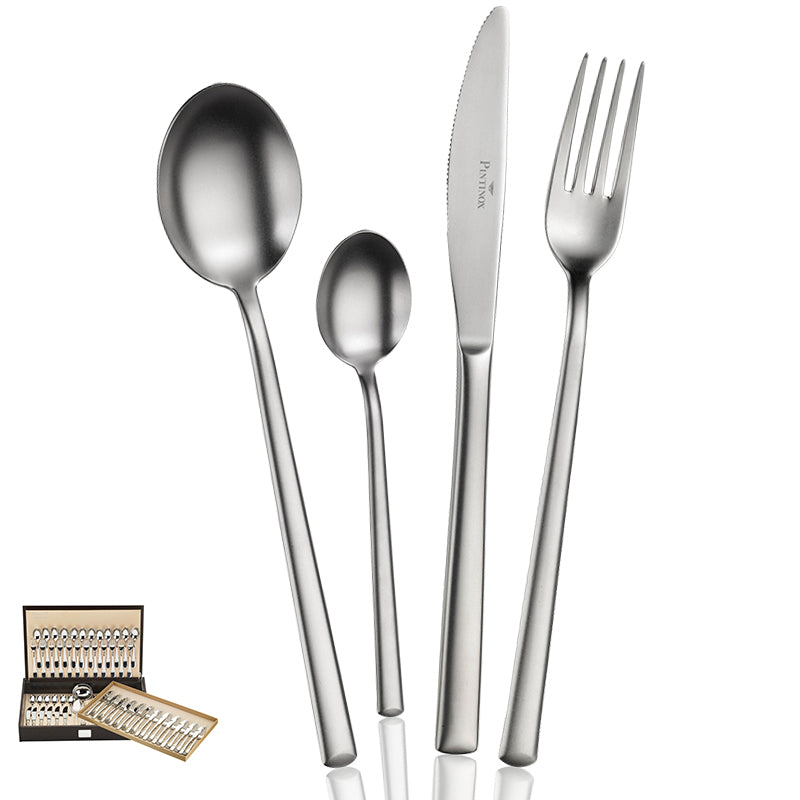 Pintinox Synthesis Servizio Posate In Acciaio Inox Set 75 Pz