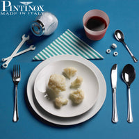 Pintinox America Servizio Posate In Acciaio Inox Set 24 Pz