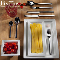 Pintinox Millenium Servizio Posate In Acciaio Inox Set 24 Pz