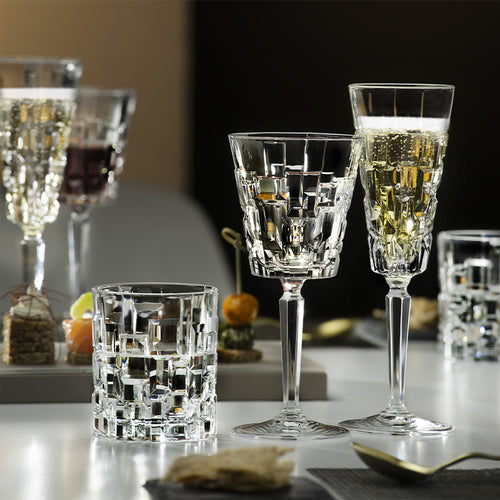 28 Cl Rcr Etna Calice Acqua In Vetro Set 6 Pezzi