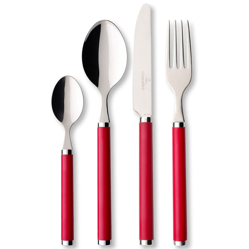 Villeroy And Boch Play Servizio Posate In Acciaio Inox Set 24 Pz