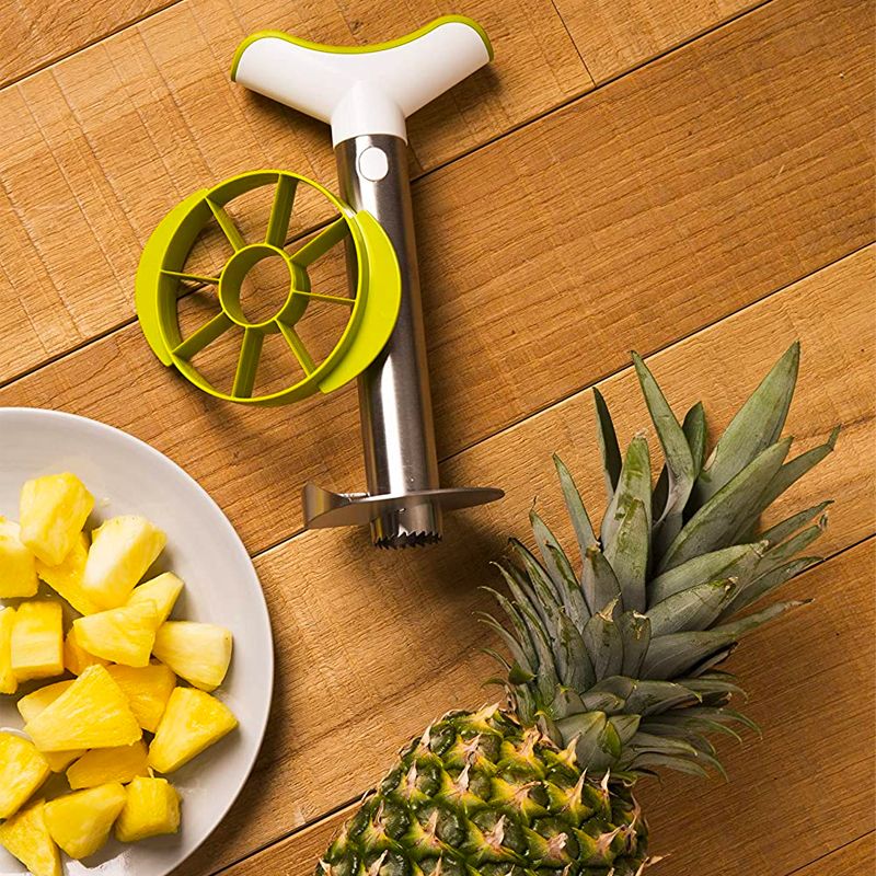 Tomorrow's Kitchen Ananas-Schneider aus Edelstahl