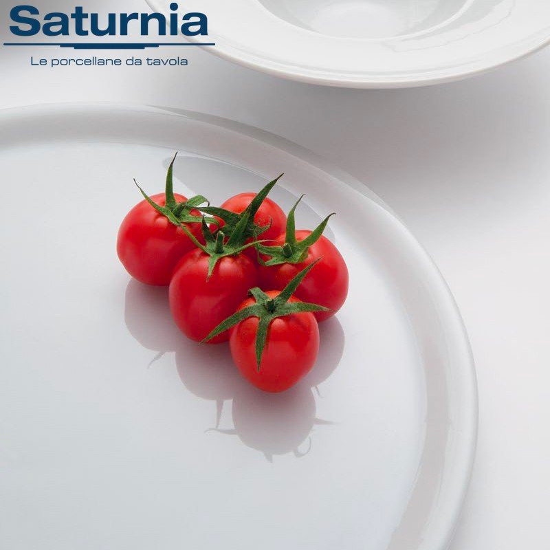 33 Cm Saturnia Napoli Piatto Pizza In Porcellana