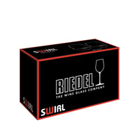 58 Cl Riedel Swirl Bicchiere Vino Rosso In Vetro Set 2 Pezzi