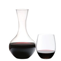 Riedel O Gift Set Bicchieri Vino E Decanter Cabernet Merlot In Vetro Set 5 Pezzi