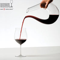 105 Cl Riedel Sommeliers Calice Vino Rosso Burgundy In Vetro Set 2 Pezzi