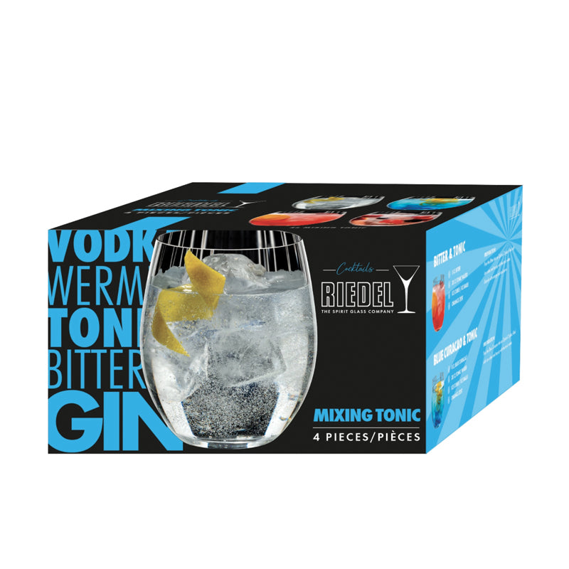 58 Cl Riedel Mixing Tonic Bicchiere Cocktail In Vetro Set 4 Pezzi