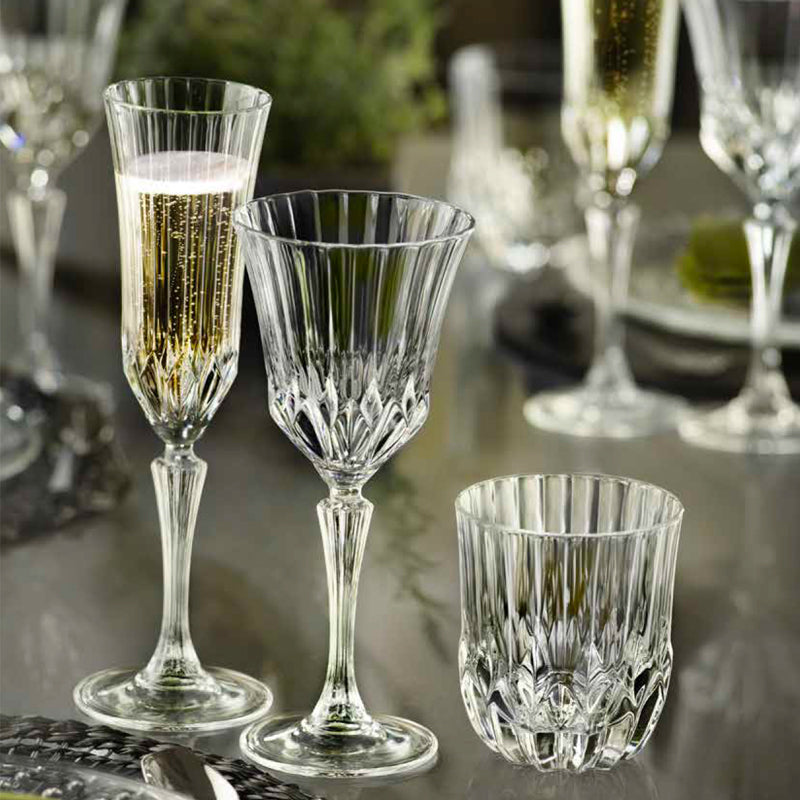 28 Cl Rcr Adagio Calice Acqua In Vetro Set 6 Pezzi