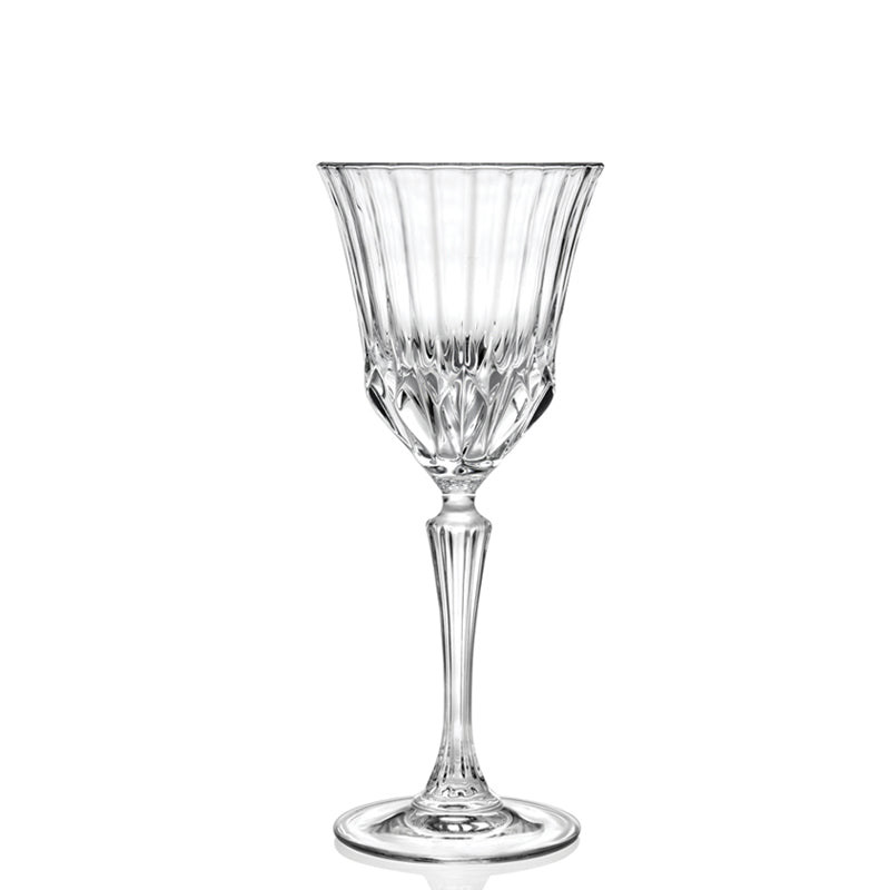 15 Cl Rcr Adagio Calice Vino Bianco In Vetro Set 6 Pezzi