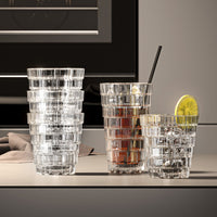 32 Cl Rcr Stack Bicchiere Acqua In Vetro Set 6 Pezzi
