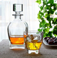 Rcr Diamante Set Whisky In Vetro Set 7 Pezzi