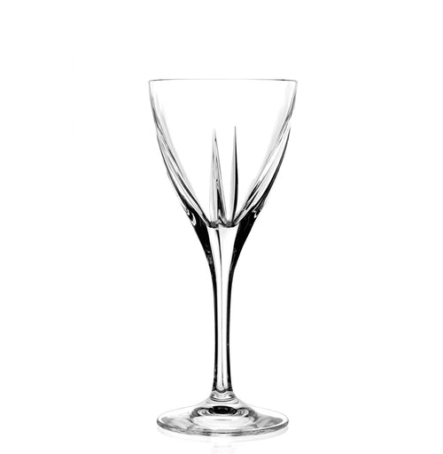 21 Cl Rcr Fusion Calice Vino Bianco In Vetro Set 6 Pezzi