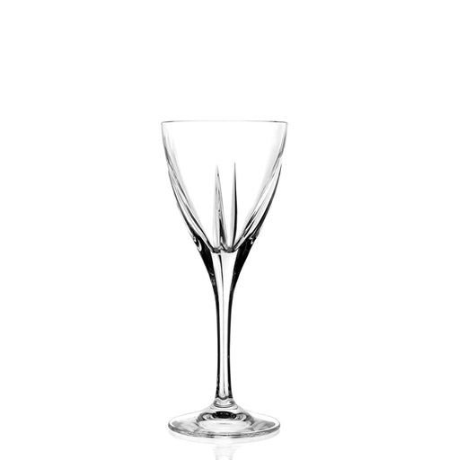 7 Cl Rcr Fusion Calice Liquore In Vetro Set 6 Pezzi