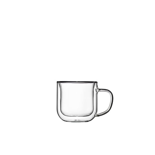 8 5 Cl Bormioli Luigi Thermic Glass Tazzina Caffe In Vetro Set 2 Pezzi
