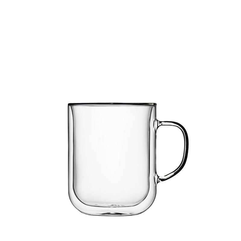 35 Cl Bormioli Luigi Thermic Glass Mug In Vetro Set 2 Pezzi