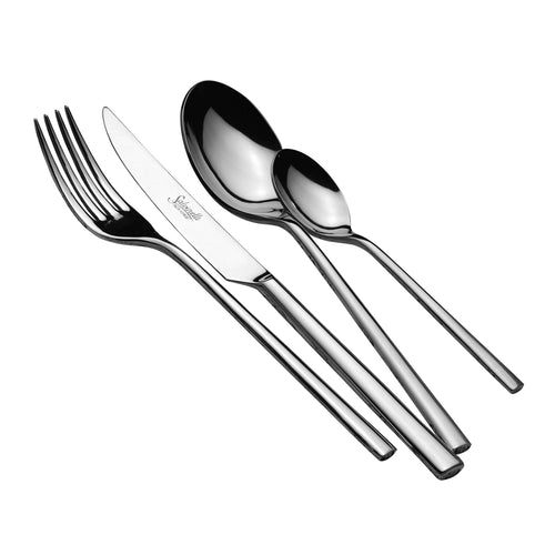 Salvinelli 250 Servizio Posate In Acciaio Inox Set 24 Pz