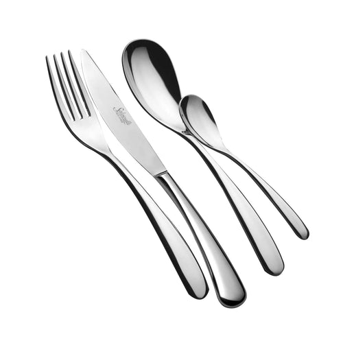 Salvinelli Forever Servizio Posate In Acciaio Inox Set 24 Pz