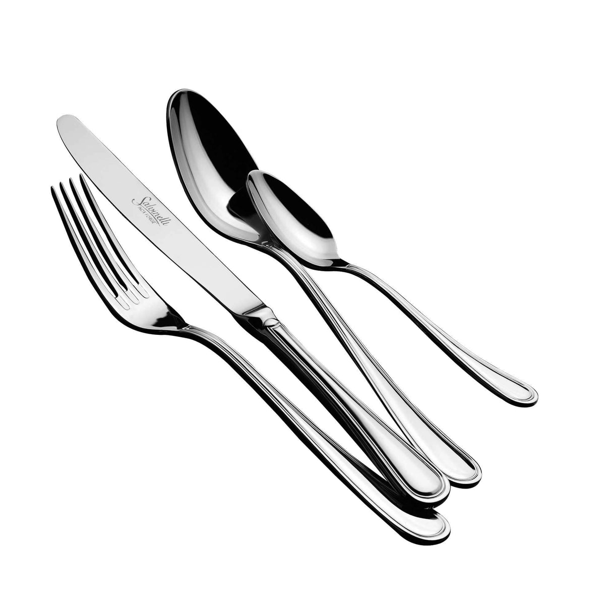 SET 6 CUILLERE A CAFE ACIER INOX 10.9X 2.2 CM