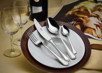 Salvinelli Queen Servizio Posate In Acciaio Inox Set 24 Pz