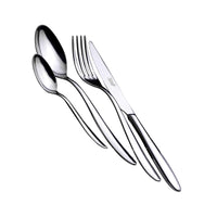 Salvinelli Fast Servizio Posate In Acciaio Inox Set 24 Pz
