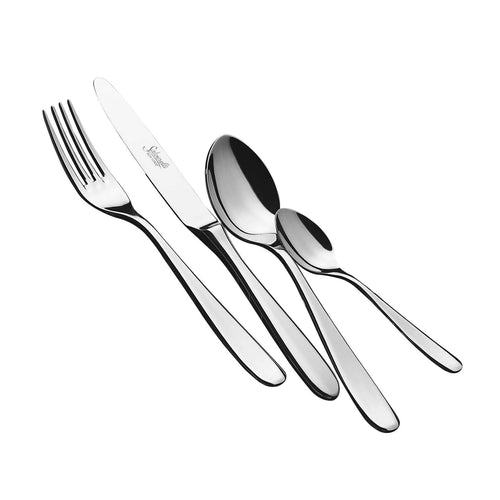 Salvinelli Grand Hotel Servizio Posate In Acciaio Inox Set 24 Pz