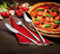 Salvinelli Perpizza Cucchiaio Tavola In Acciaio Inox Set 12 Pz