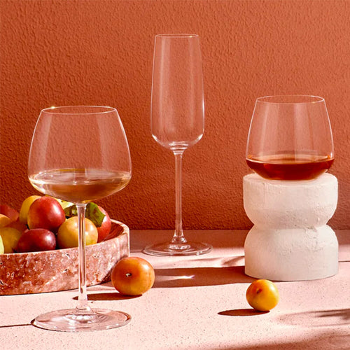 24 5 Cl Nude Mirage Calice Vino Rosso In Vetro Set 6 Pezzi
