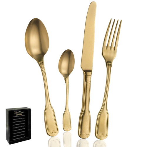 Pintinox Vittoriale Servizio Posate In Acciaio Inox Set 24 Pz