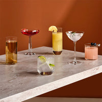 27 Cl Nude Big Top Bicchiere Rum In Vetro Set 6 Pezzi