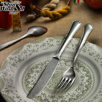 Pintinox Settecento Servizio Posate In Acciaio Inox Set 75 Pz