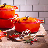 27 Cm Le Creuset Cocotte Evolution Casseruola Ovale In Ghisa