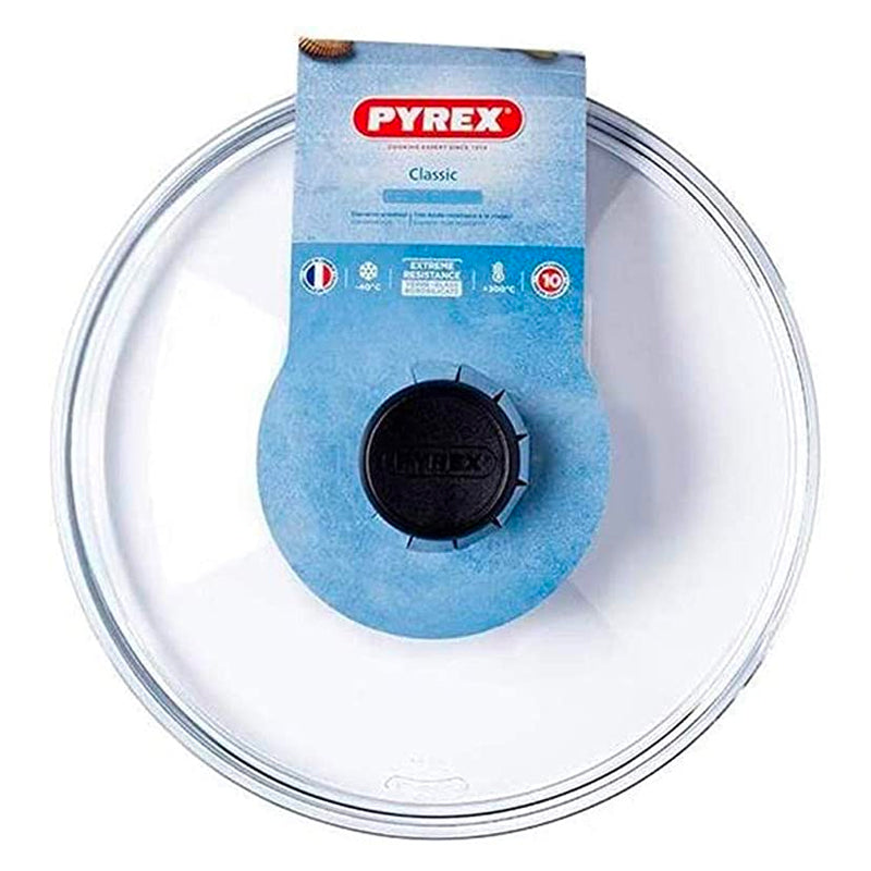 20 Cm Pyrex Classic Coperchio Con Pomello In Vetro Borosilicato