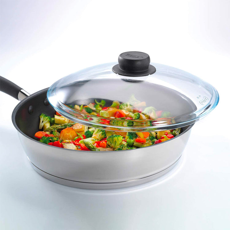 20 Cm Pyrex Classic Coperchio Con Pomello In Vetro Borosilicato
